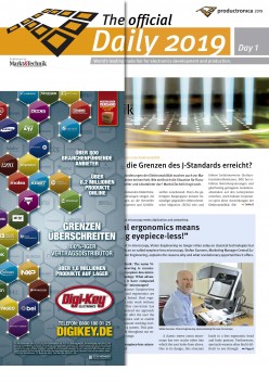 Tageszeitung productronica 2019 Tag 1 Digital 