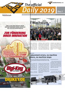 Tageszeitung productronica 2019 Tag 2 Digital 