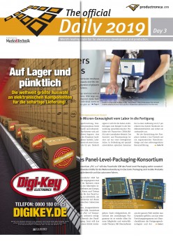 Tageszeitung productronica 2019 Tag 3 Digital 