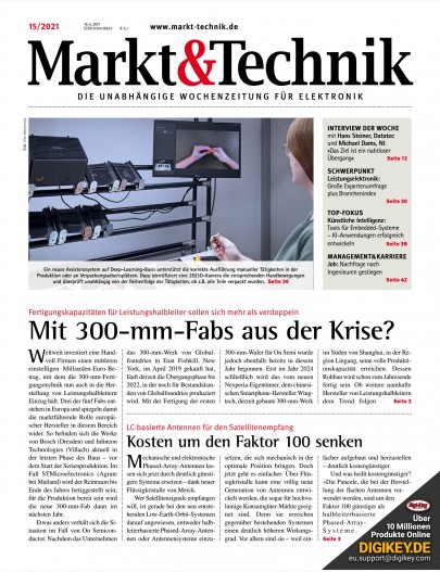 Markt&Technik 15/2021 Digital 