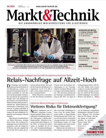 Markt&Technik 36/2021 Digital 