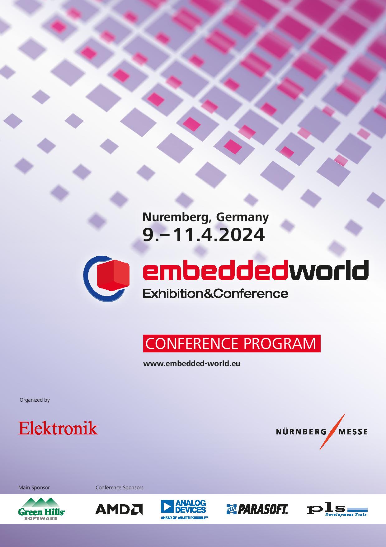 embedded world Conference 2024