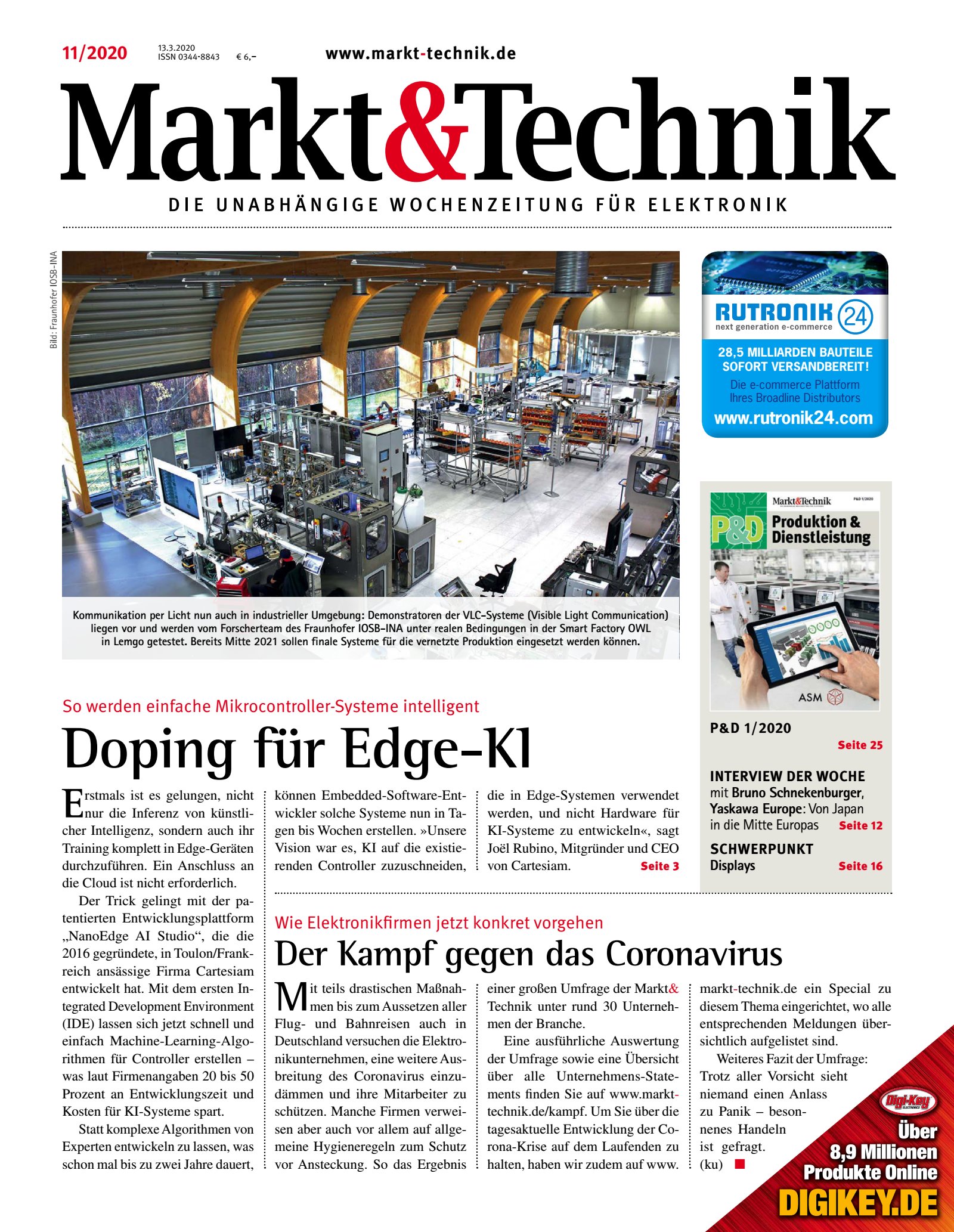 Markt&Technik 11/2020 Digital