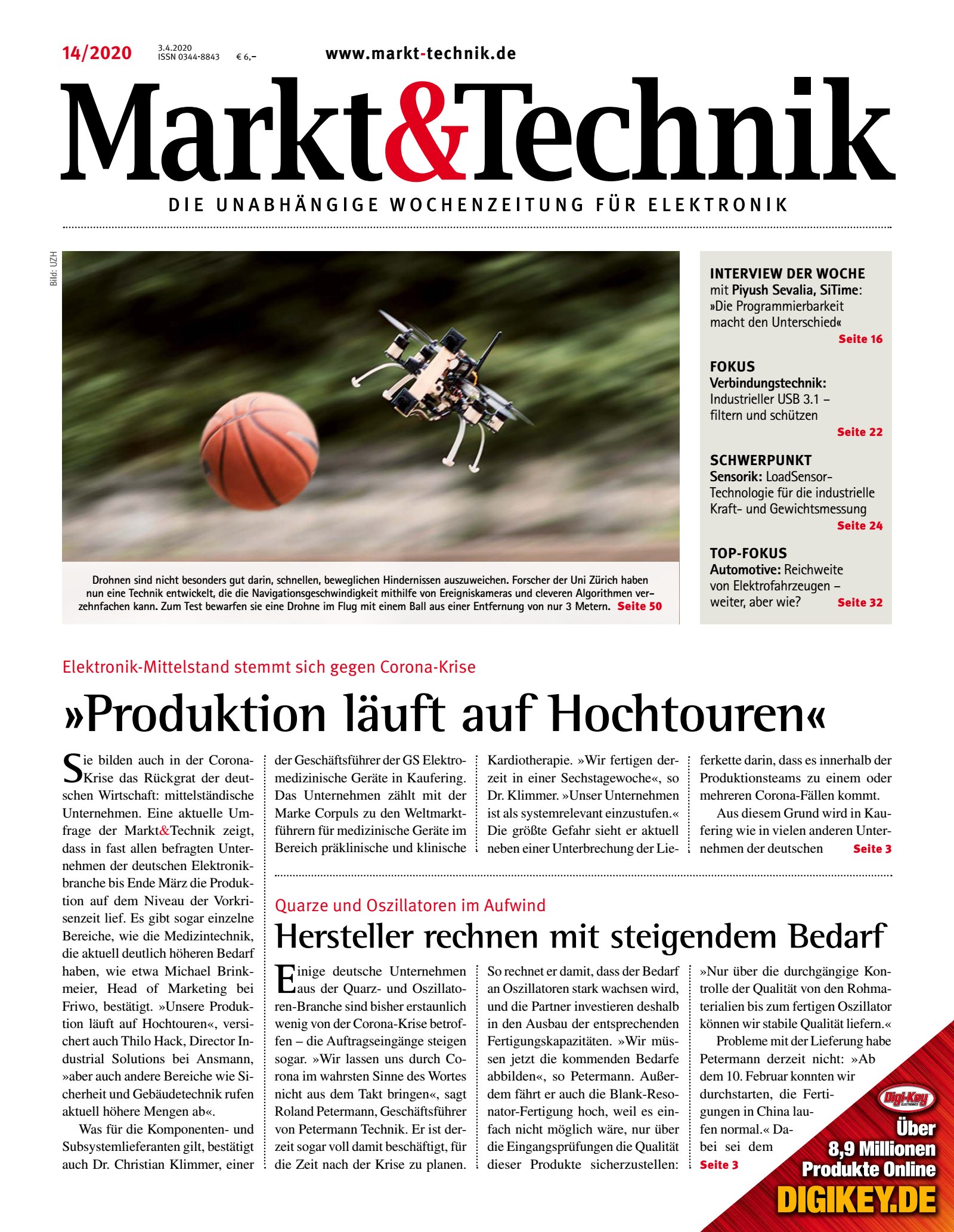 Markt&Technik 14/2020 Digital