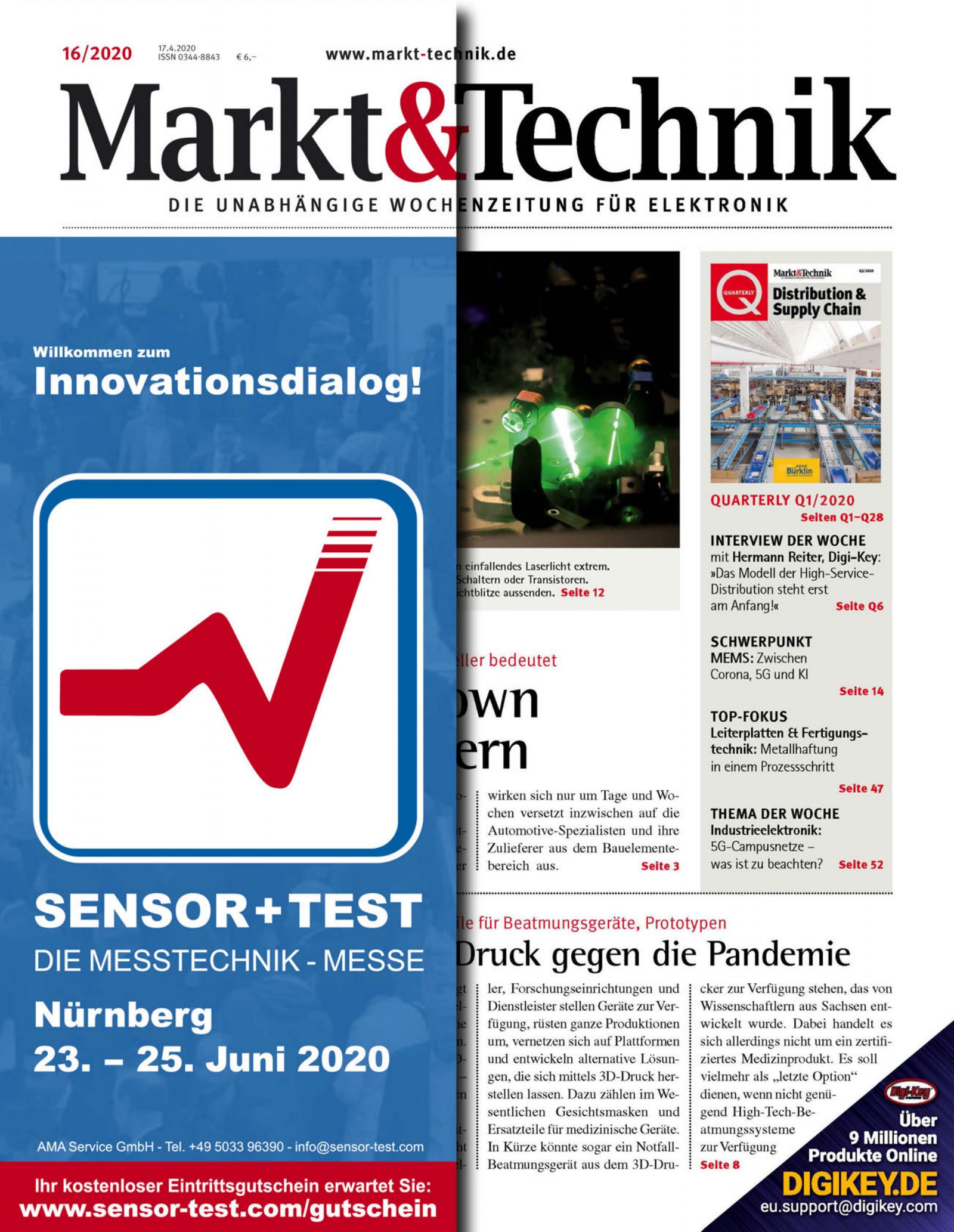 Markt&Technik 16/2020 Digital