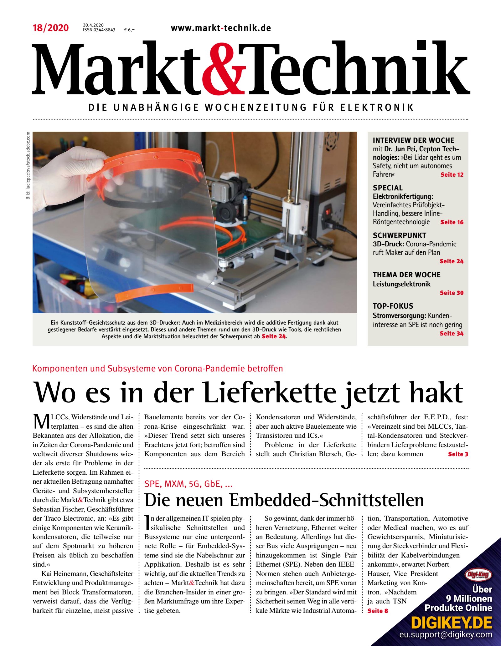 Markt&Technik 18/2020 Digital