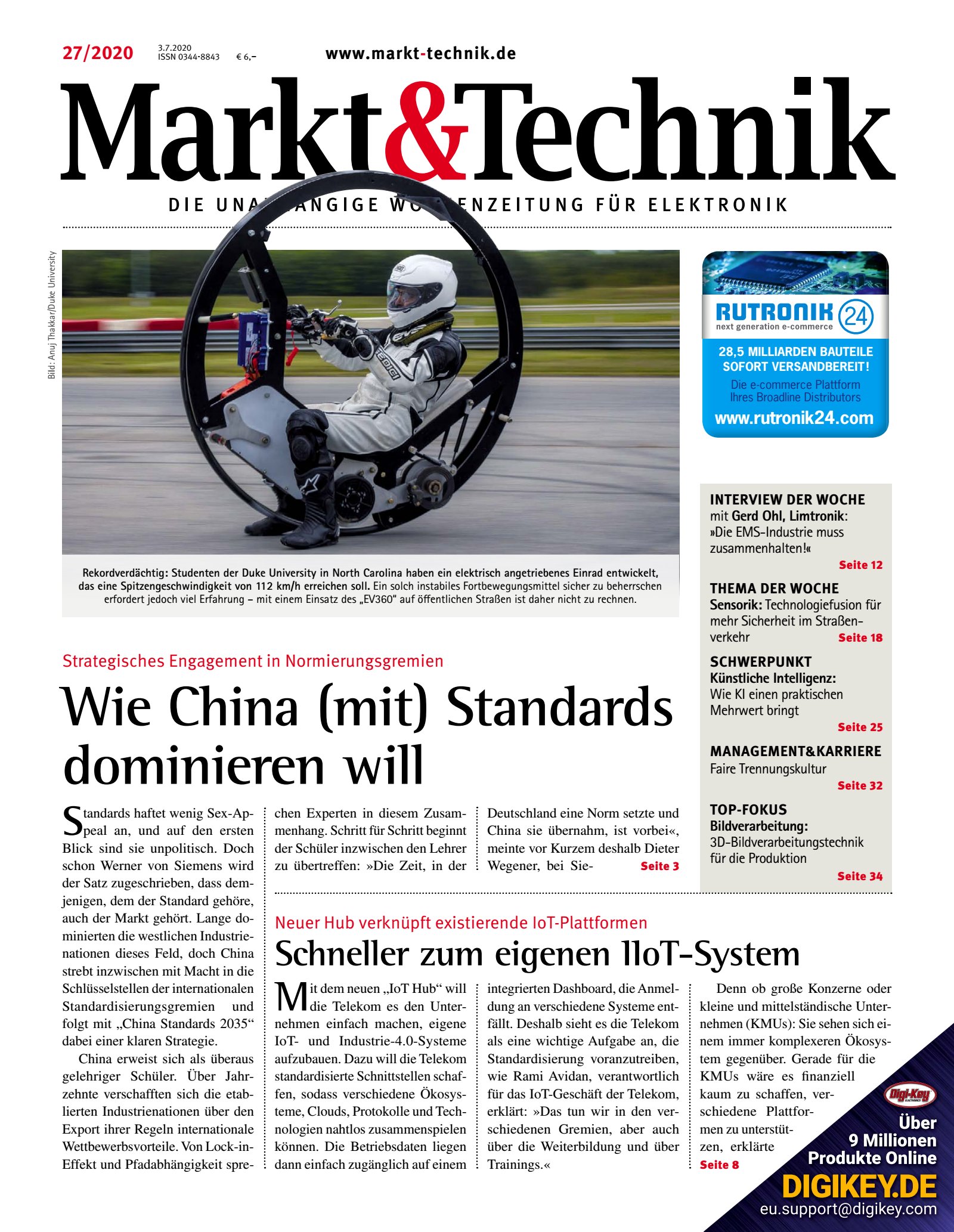 Markt&Technik 27/2020 Digital