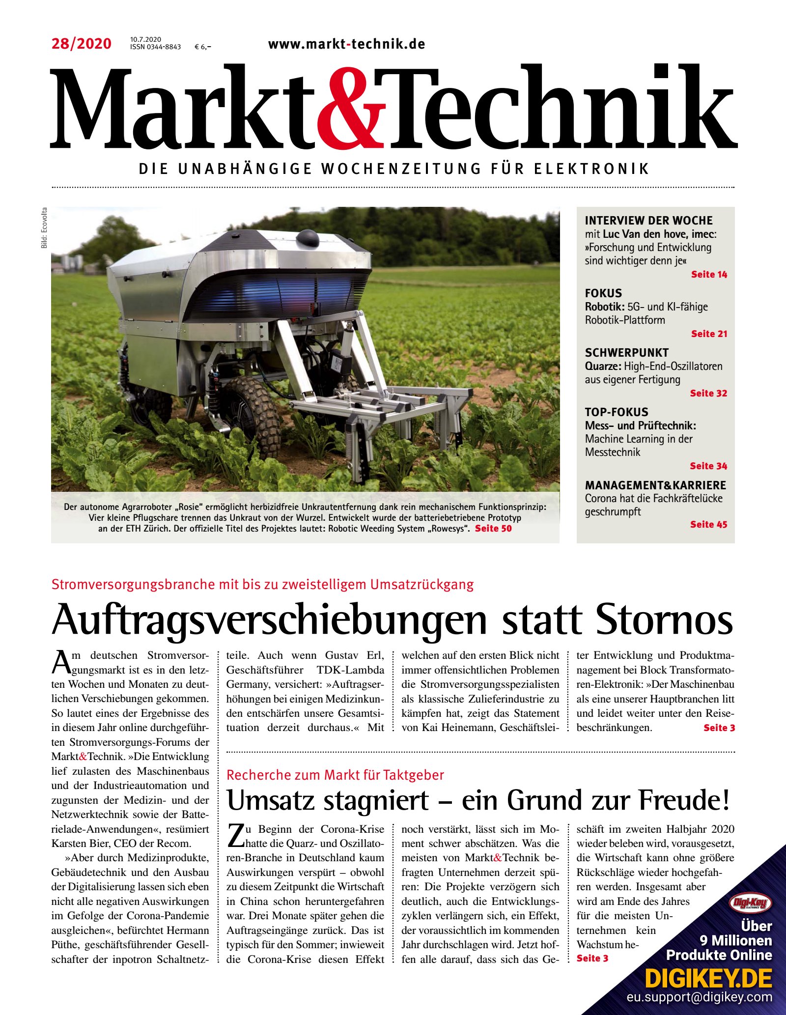 Markt&Technik 28/2020 Digital