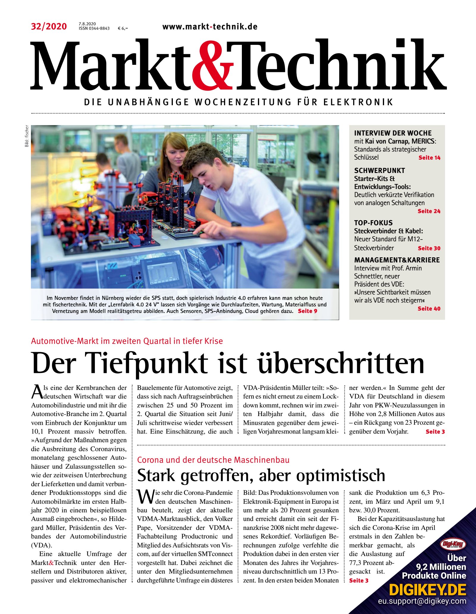 Markt&Technik 32/2020 Digital