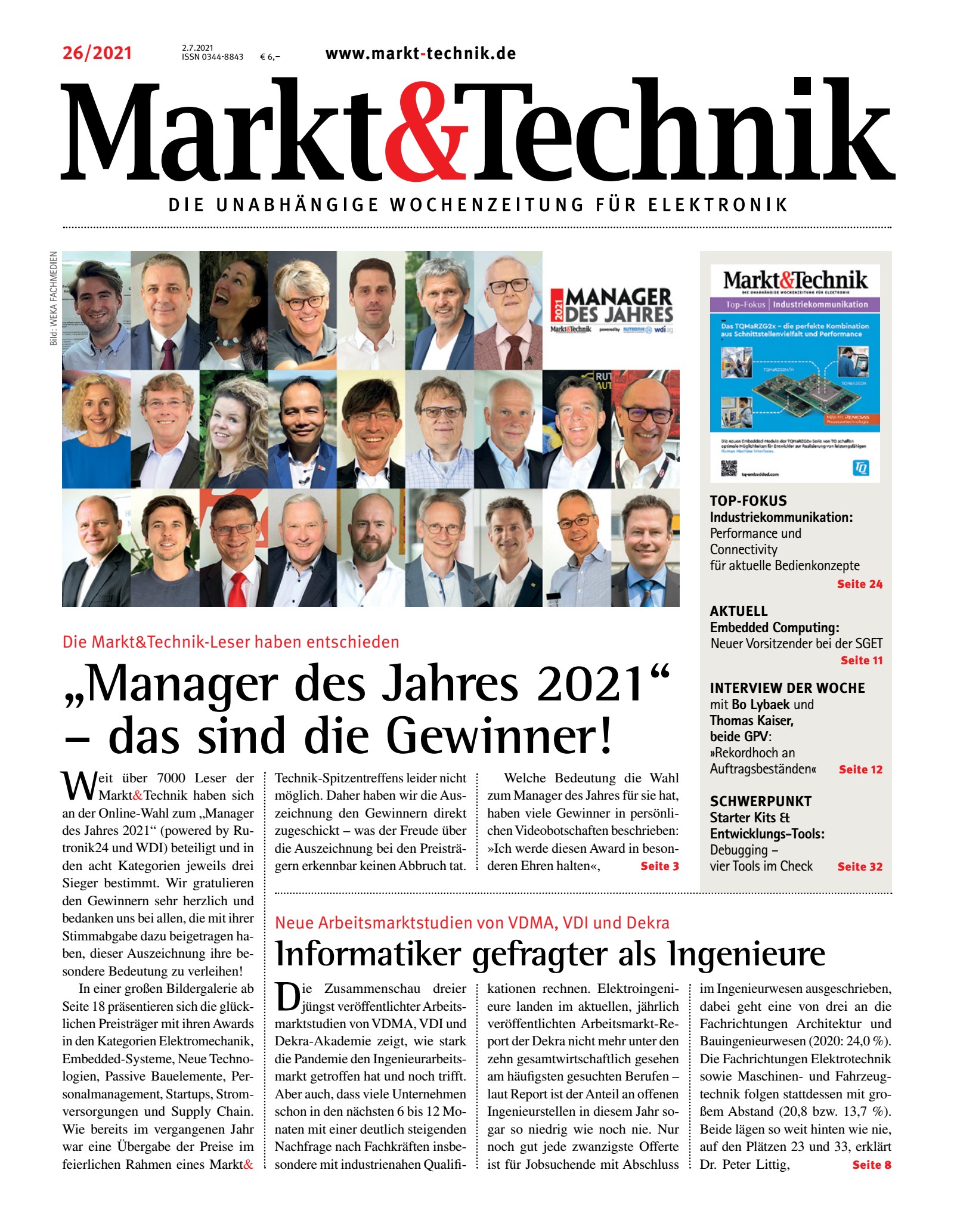 Markt&Technik 26/2021 Digital