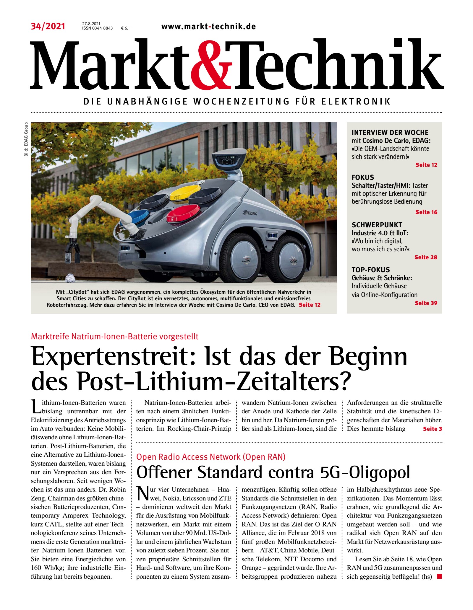 Markt&Technik 34/2021 Digital