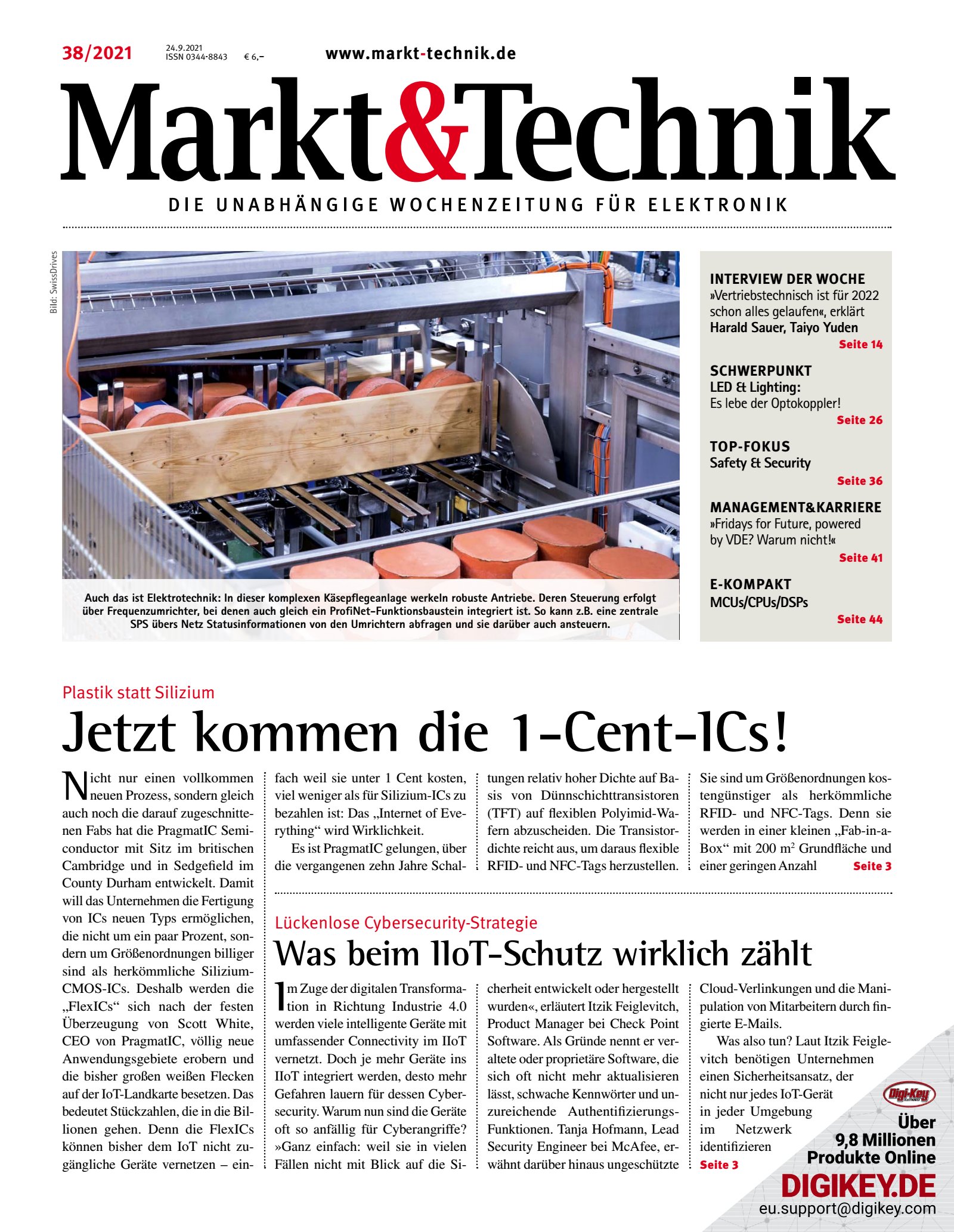 Markt&Technik 38/2021 Digital