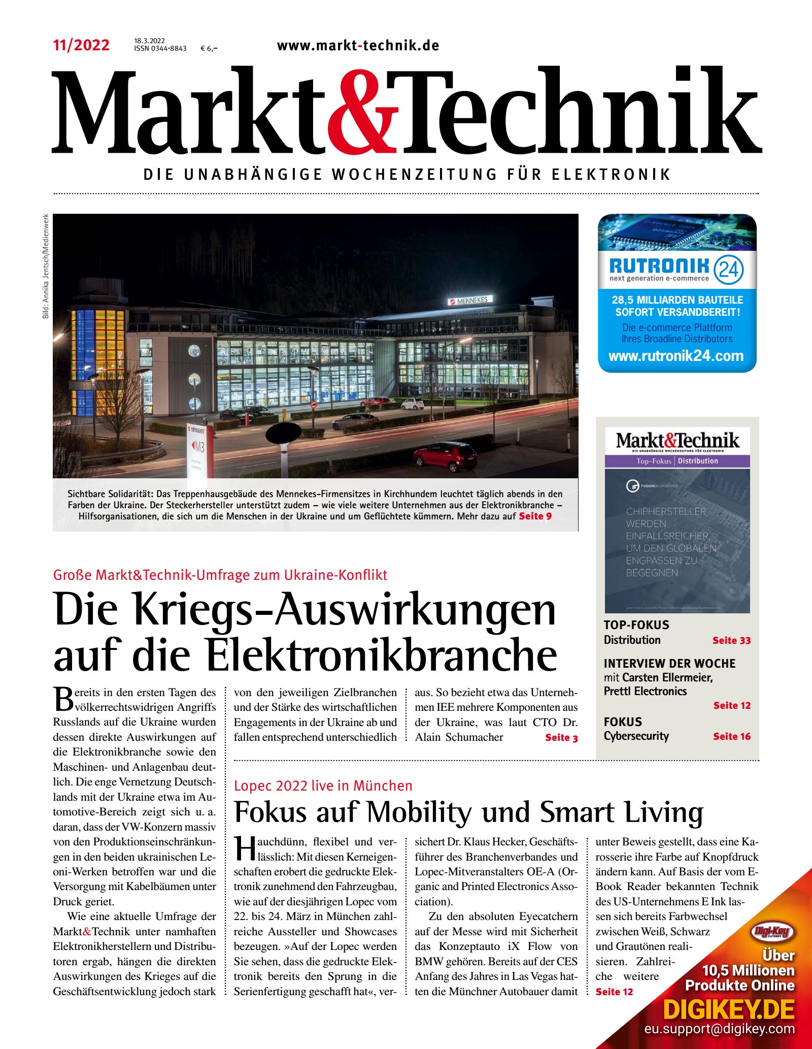 Markt&Technik 11/2022 Digital