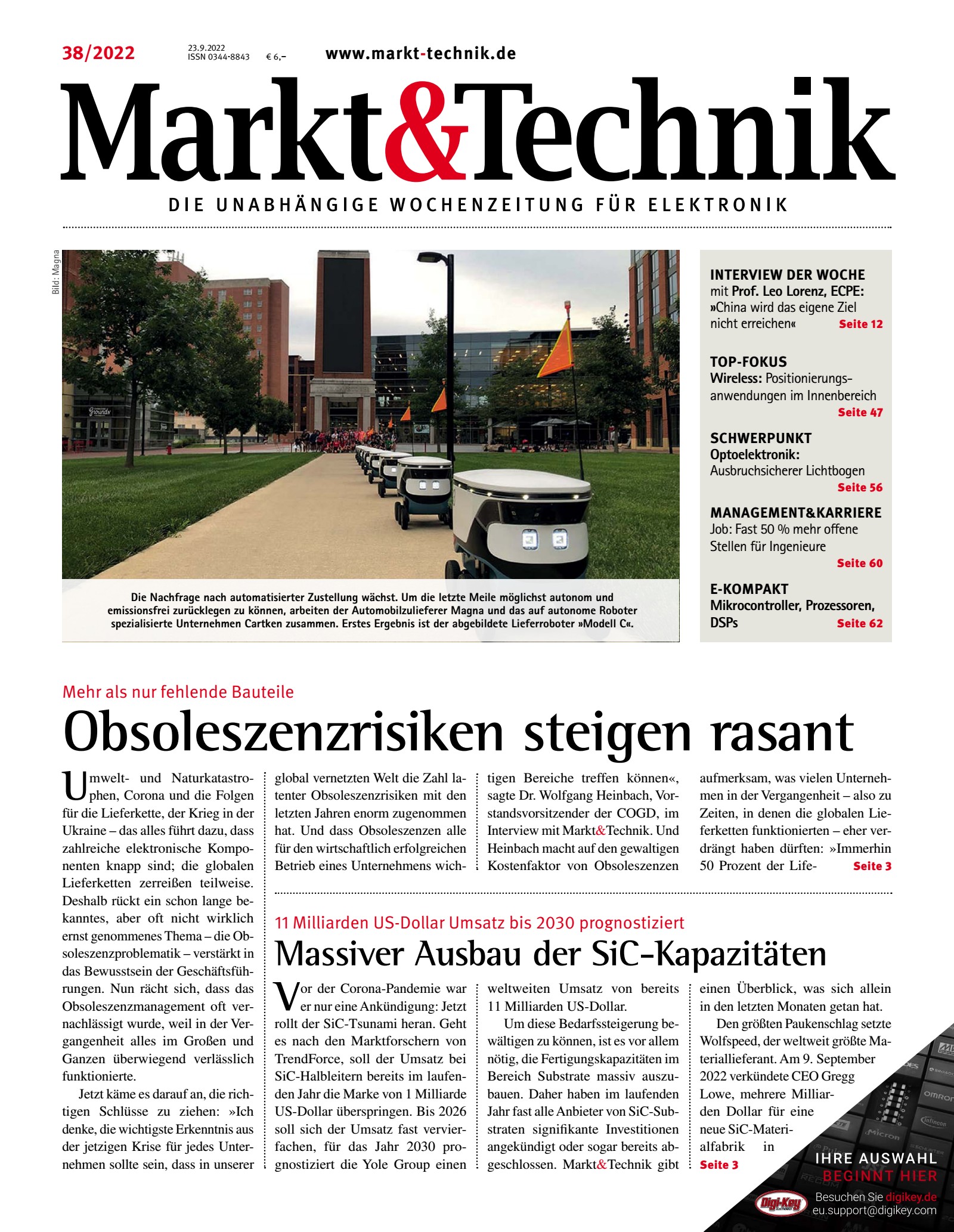 Markt&Technik 38/2022 Digital