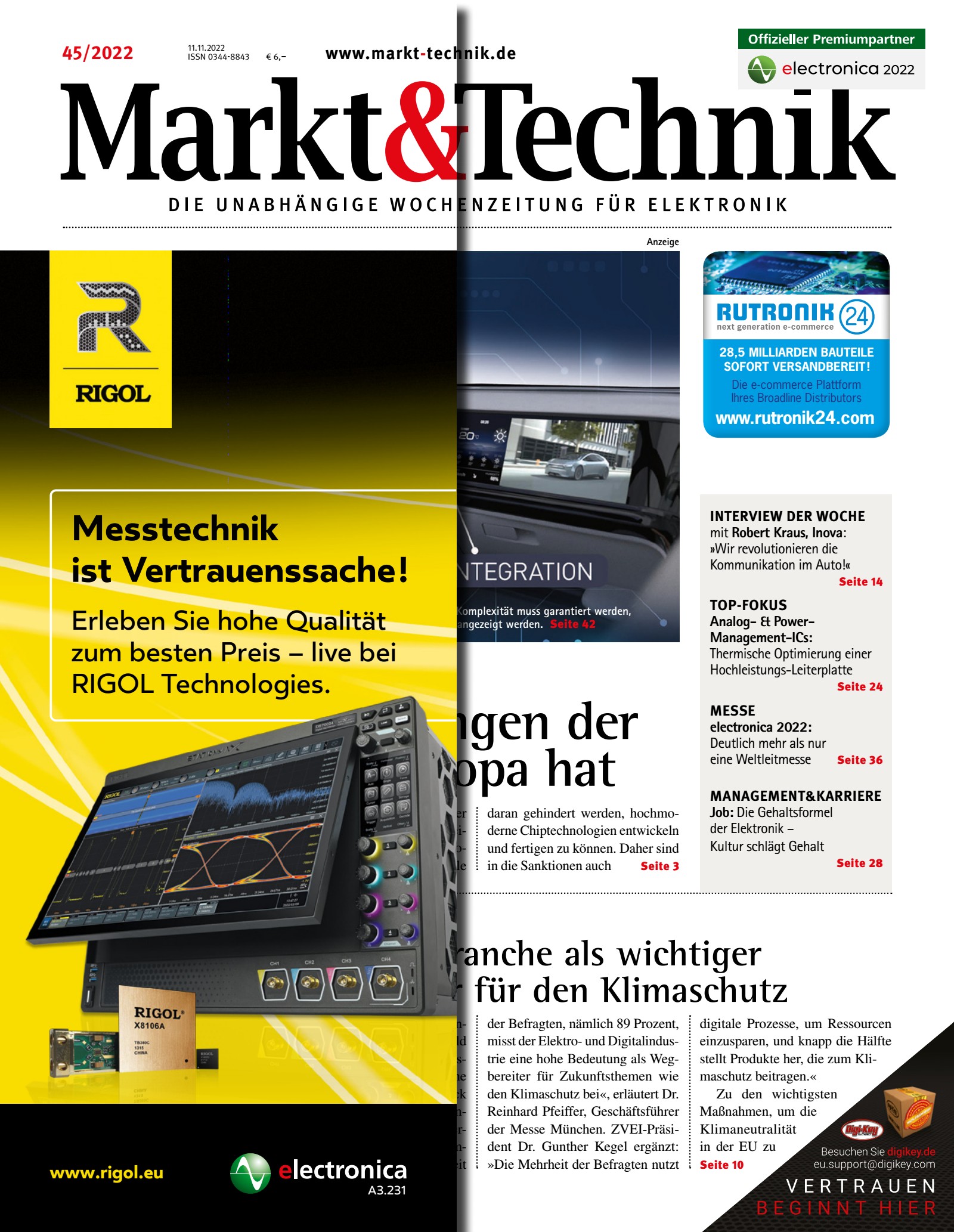 Markt&Technik 45/2022 Digital