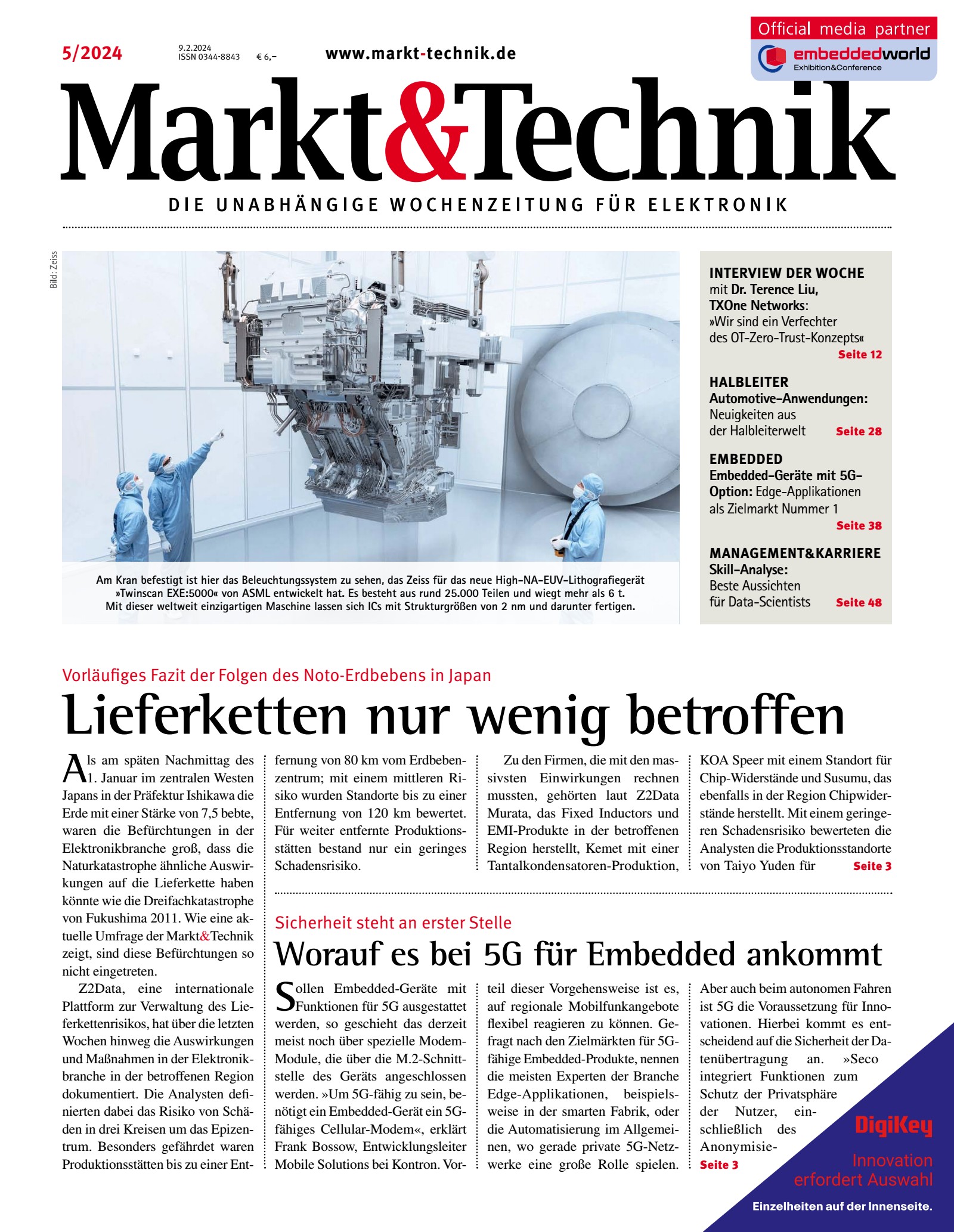 Markt&Technik 0005/2024 Digital