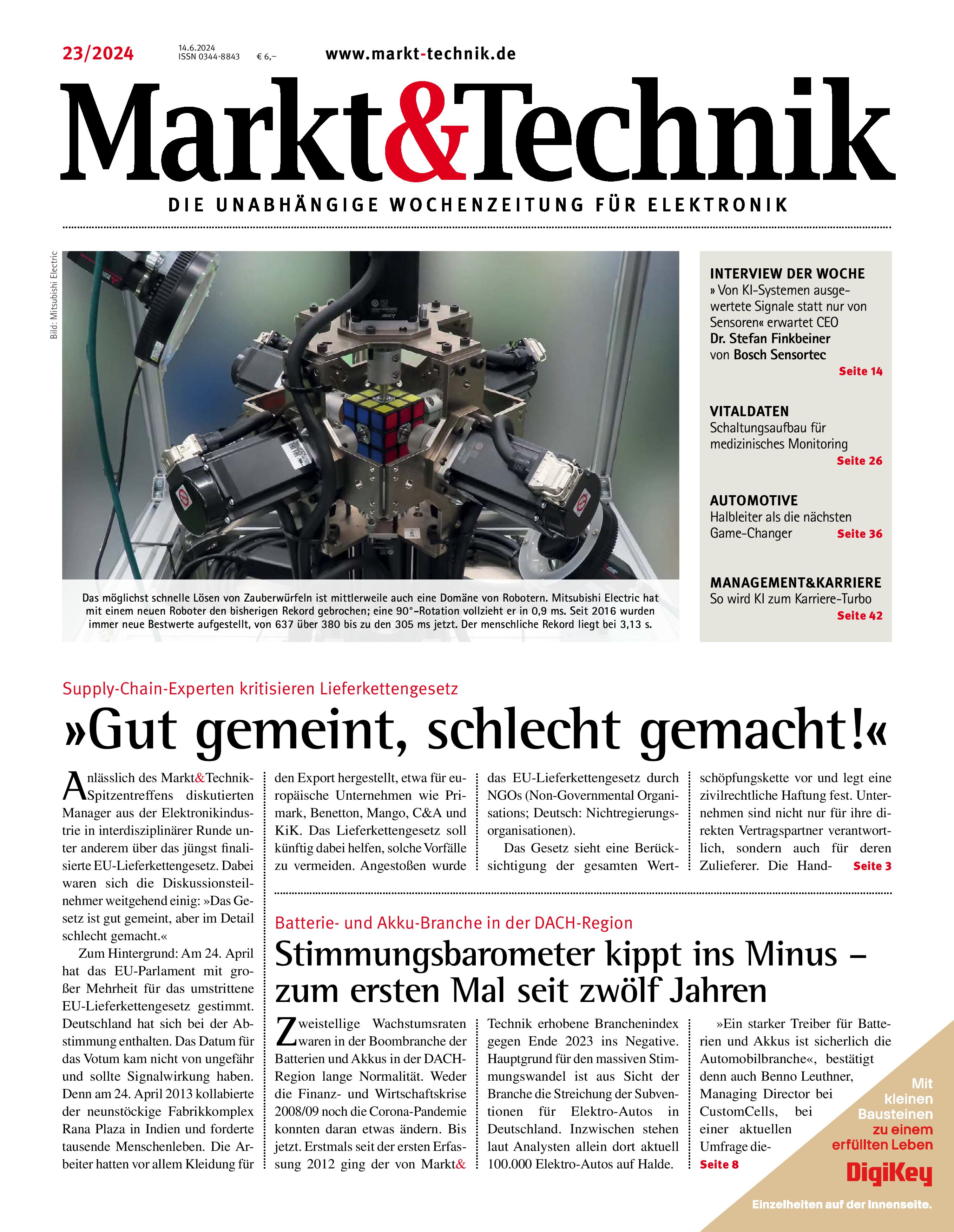 Markt&Technik 0023/2024 Digital