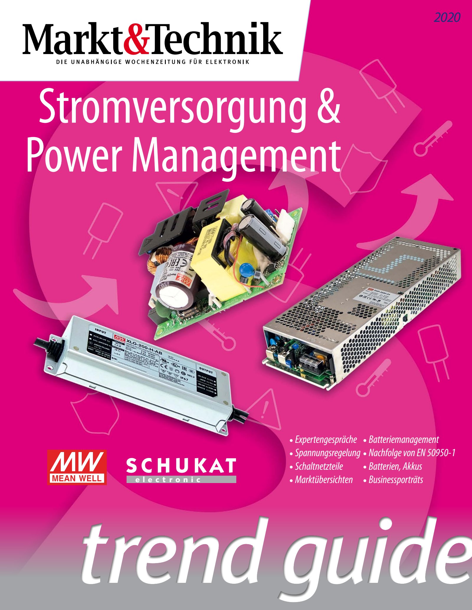 Markt&Technik Trend-Guide Stromversorgung & Powermanagement 2020 Digital